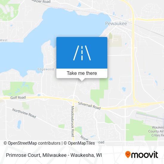 Mapa de Primrose Court