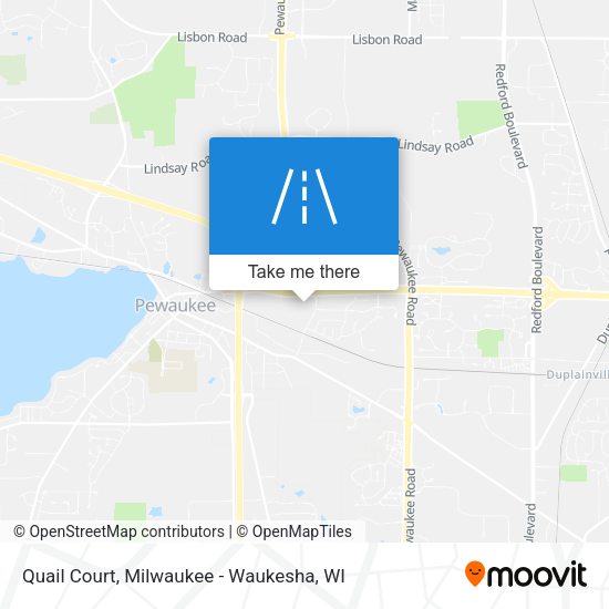 Quail Court map