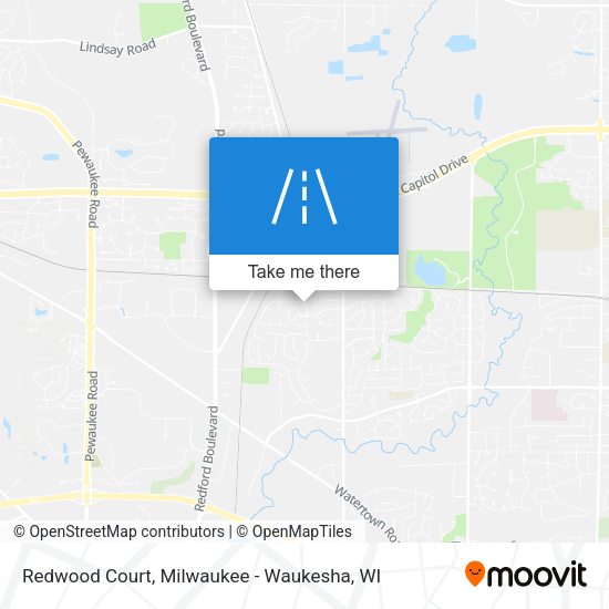 Mapa de Redwood Court