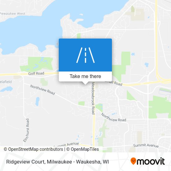 Mapa de Ridgeview Court