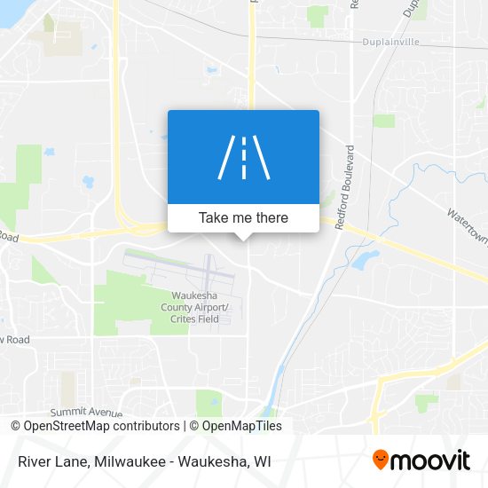 River Lane map