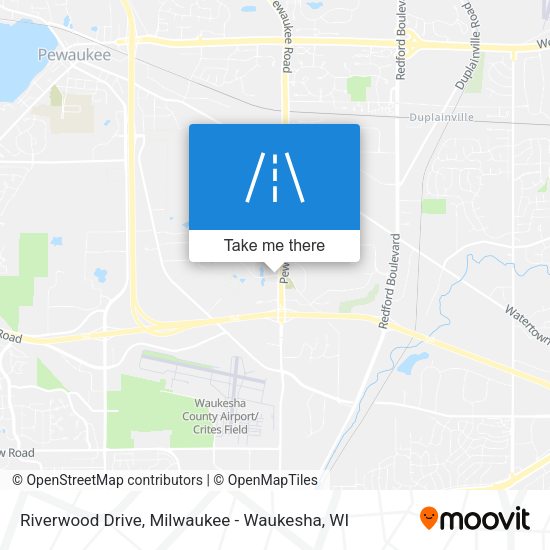 Mapa de Riverwood Drive