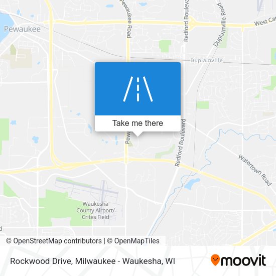 Mapa de Rockwood Drive