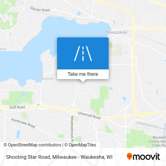Mapa de Shooting Star Road