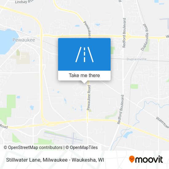Stillwater Lane map