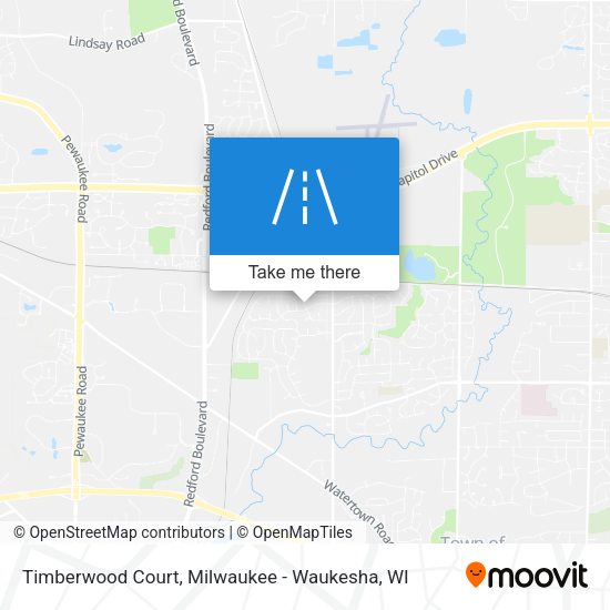 Timberwood Court map