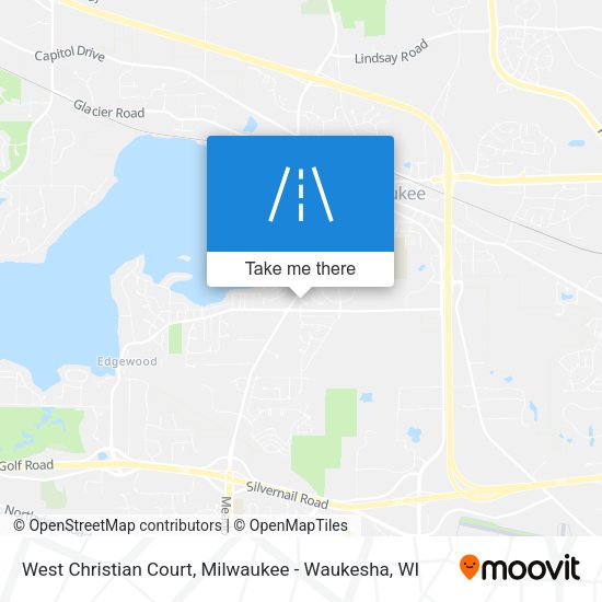 West Christian Court map
