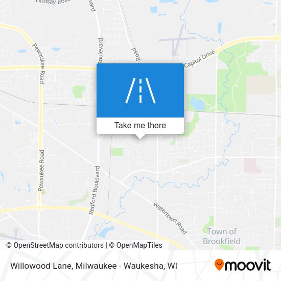 Willowood Lane map