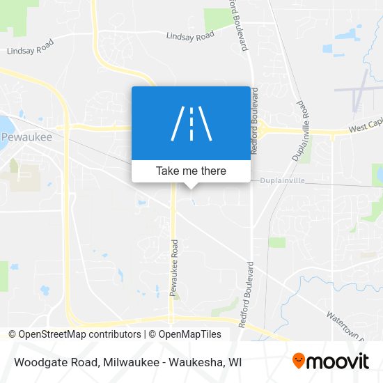 Mapa de Woodgate Road