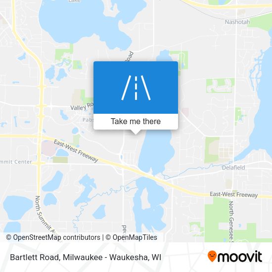 Mapa de Bartlett Road
