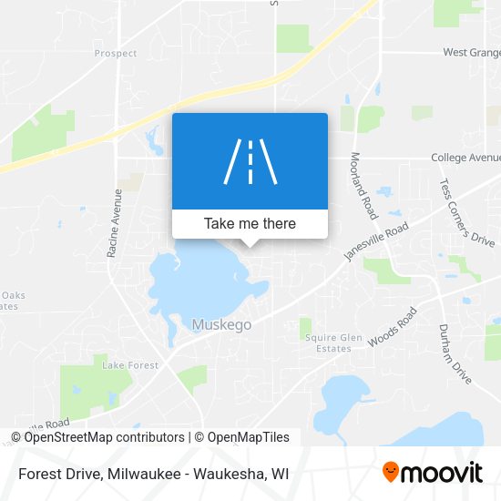 Mapa de Forest Drive