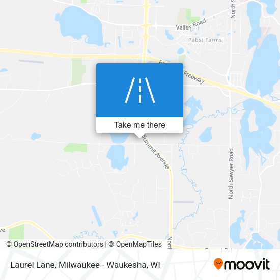 Mapa de Laurel Lane