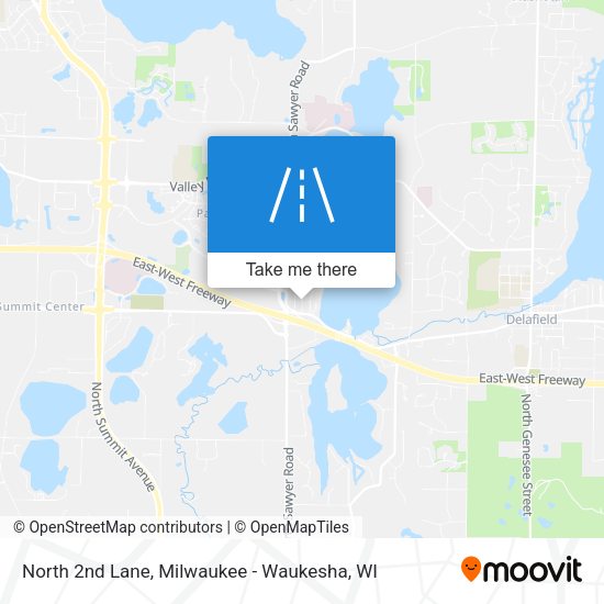 Mapa de North 2nd Lane