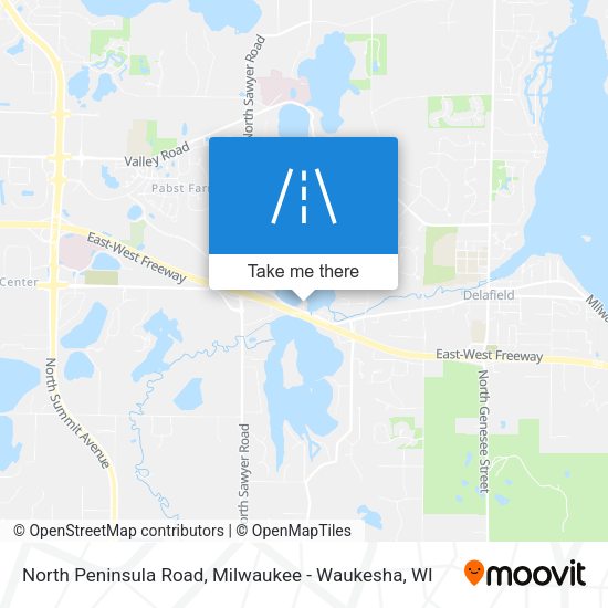 Mapa de North Peninsula Road