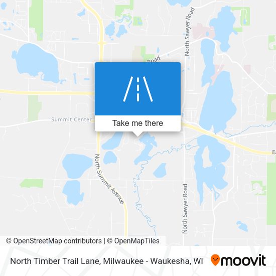 North Timber Trail Lane map