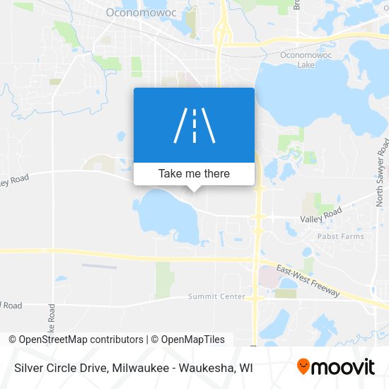 Silver Circle Drive map