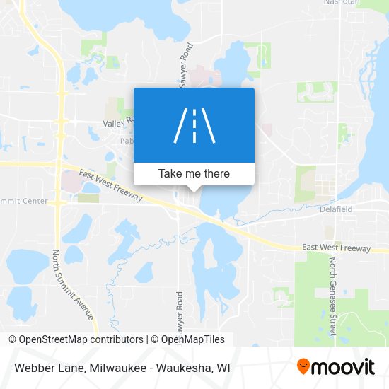 Webber Lane map