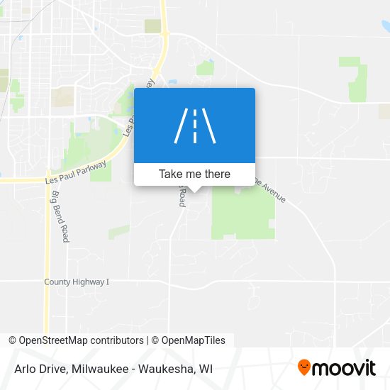 Arlo Drive map