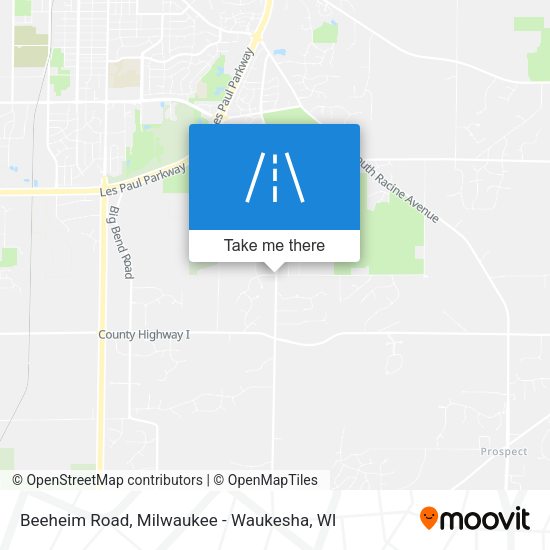 Beeheim Road map