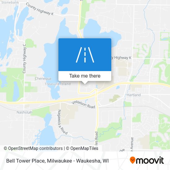 Mapa de Bell Tower Place