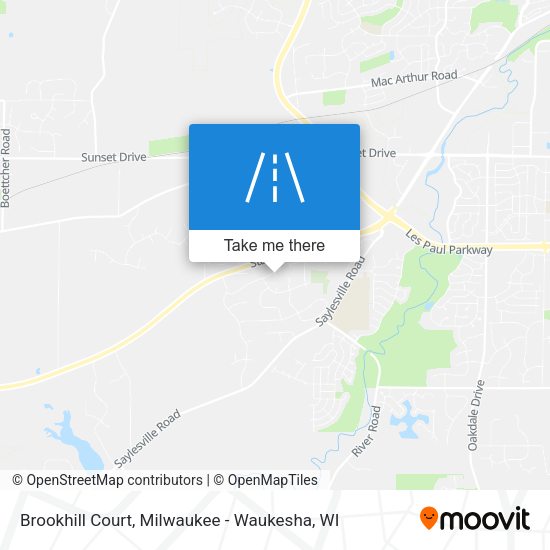 Brookhill Court map