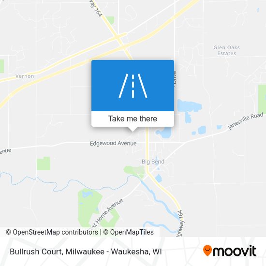 Bullrush Court map