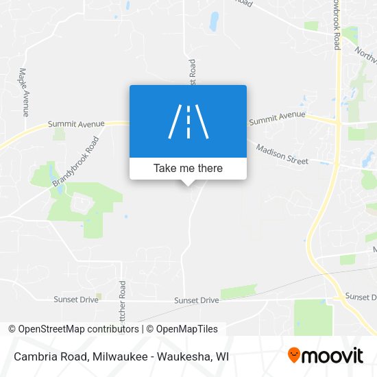 Cambria Road map
