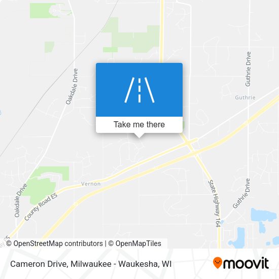 Cameron Drive map