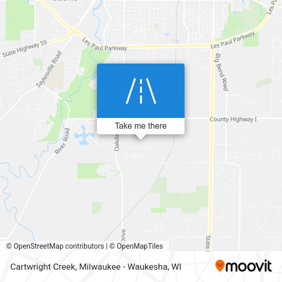 Cartwright Creek map