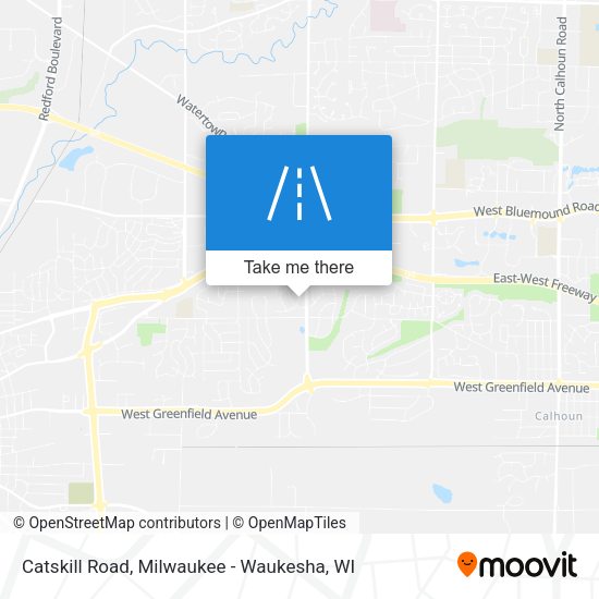 Mapa de Catskill Road