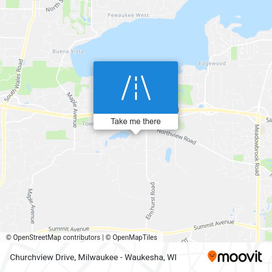 Churchview Drive map