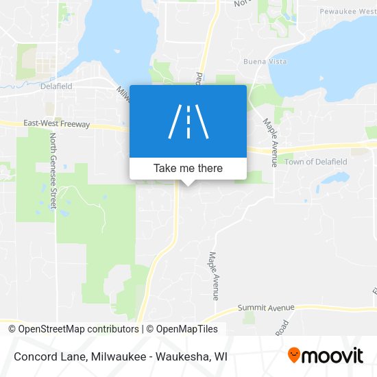Mapa de Concord Lane