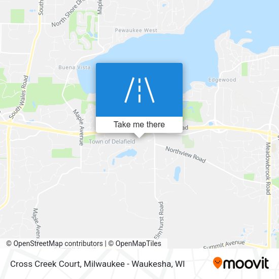 Cross Creek Court map