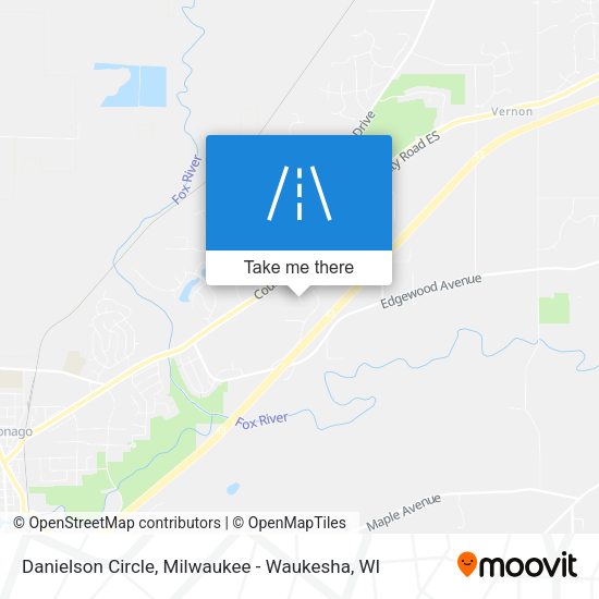 Danielson Circle map