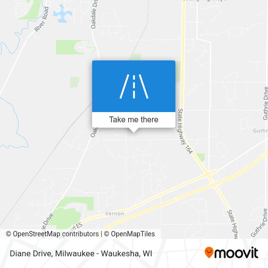Diane Drive map