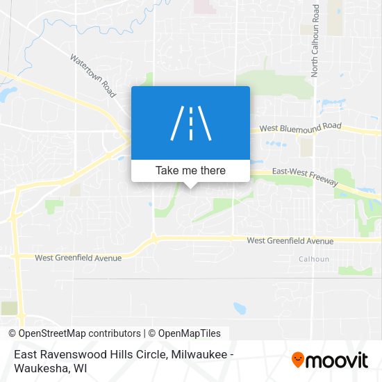 East Ravenswood Hills Circle map