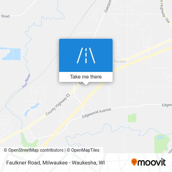 Mapa de Faulkner Road