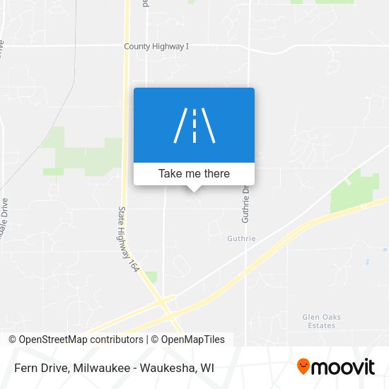 Fern Drive map