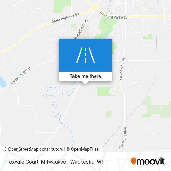 Foxvale Court map