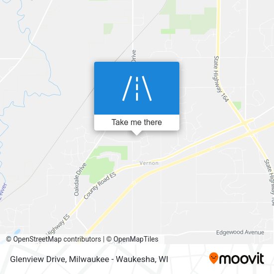 Glenview Drive map