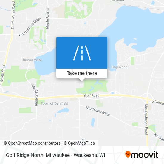 Golf Ridge North map