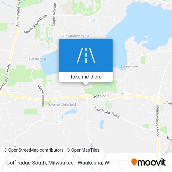 Golf Ridge South map