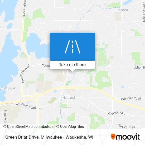 Mapa de Green Briar Drive