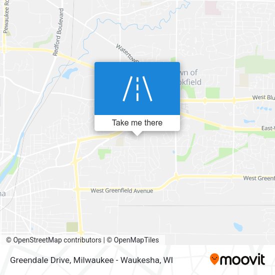 Mapa de Greendale Drive
