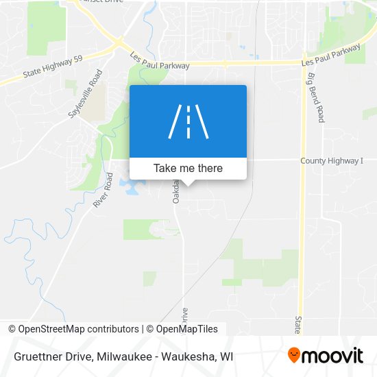 Gruettner Drive map