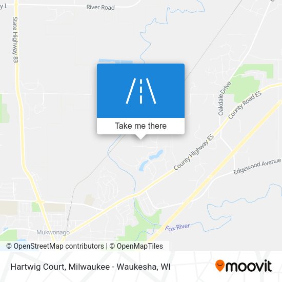 Hartwig Court map