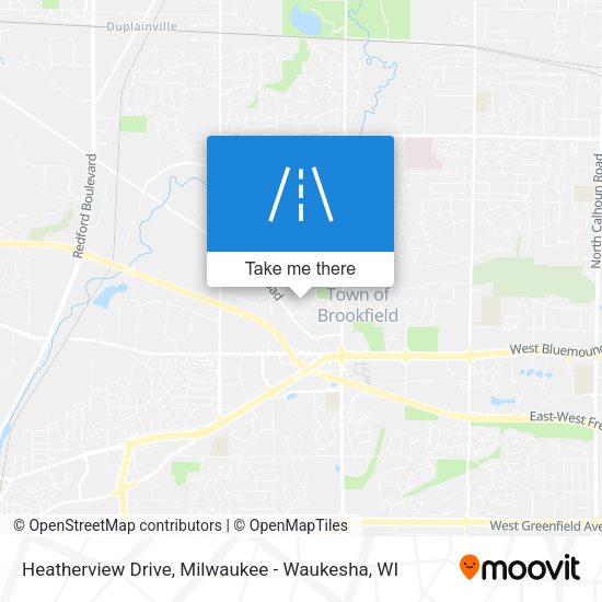Heatherview Drive map
