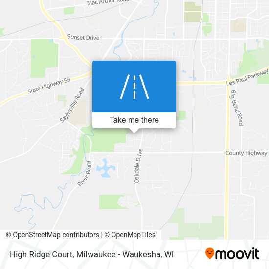 Mapa de High Ridge Court