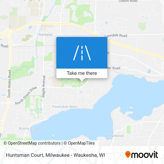 Huntsman Court map