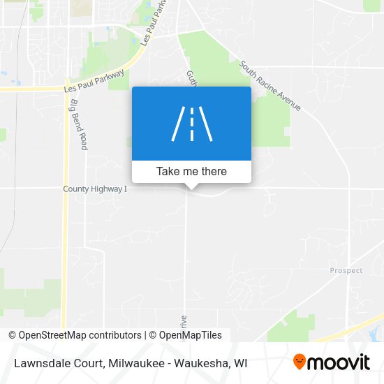 Lawnsdale Court map